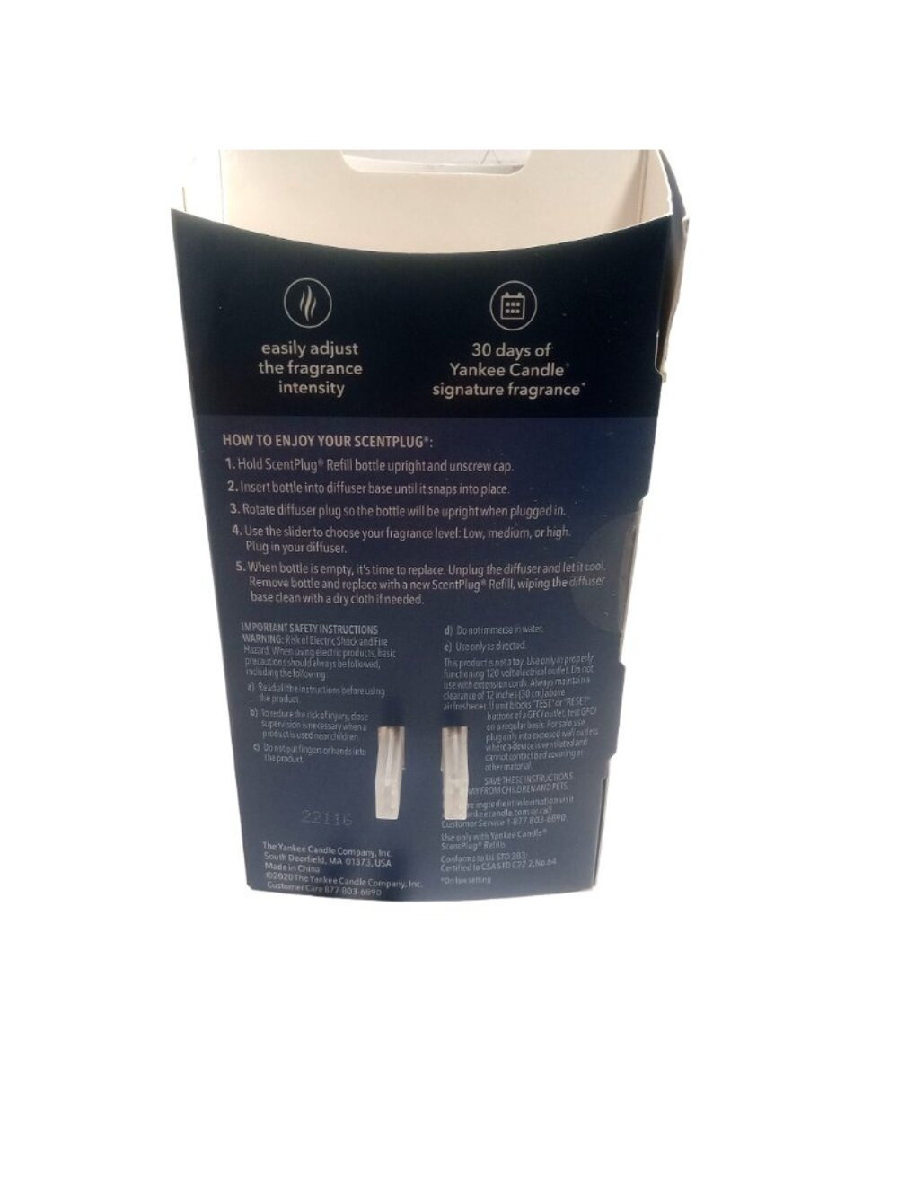 Yankee Candle Scentplug Diffuser NIB Dove Plug In Home Fragrance Designer Shade - Picture 5 of 11